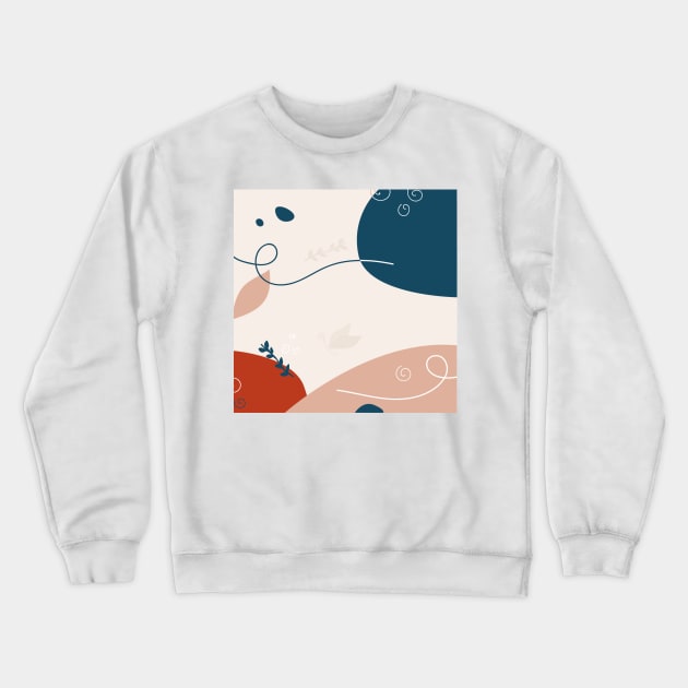 Middle of shapes Crewneck Sweatshirt by NJORDUR